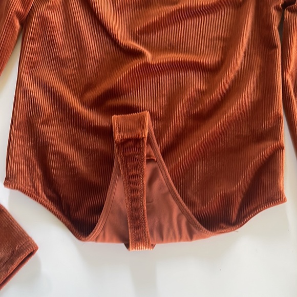 Urban Outfitters Corduroy Thong Bodysuit - Picture 2 of 7